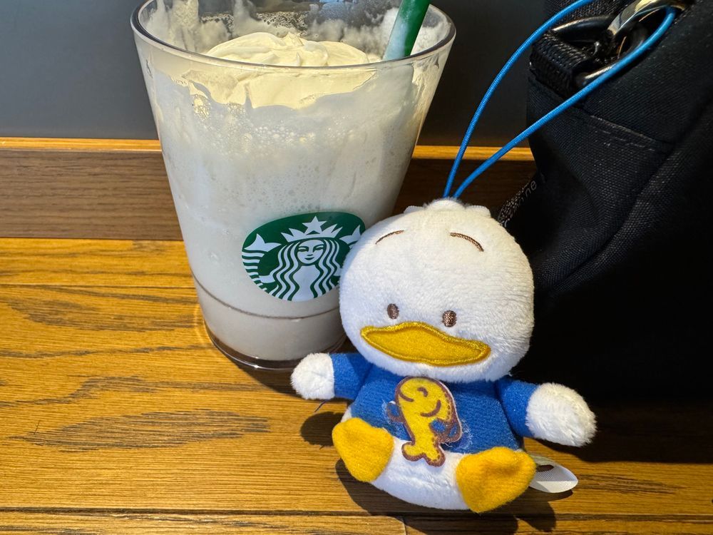 「スターバックスコーヒー☕️」
11日連休が終わるので、
連休最終日の今日、病院帰りに映画館へ
前回は腰痛が酷くて映画に集中できなかったけど、今日はラストまで腰の痛みを気にしながら観ることができました🍿
本当は映画ポスターとペッちゃんを撮ったつもりが、人が写ってるため投稿できず…🥲︎
帰り道に寄ったスタバで撮った、
フラペチーノとツーショットになりやした🪿☕️
明日から下旬(土日祝、月曜日以外)まで仕事の連勤が待ってますが、次回投稿の時は痛みから少しでも回復してますように🐣
次回投稿もお楽しみに~
しばし仕事とお家のこと専念してきます🫡
#ぺっちゃん
