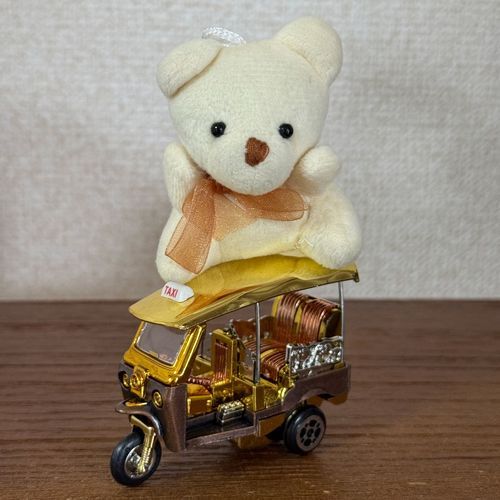 トゥクトゥクという乗り物らしいクマ🐻