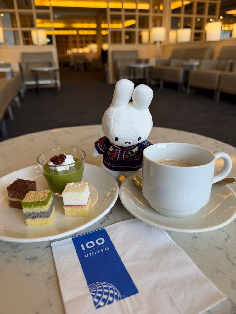 旅に出ます🐰
ラウンジを満喫しました☕️