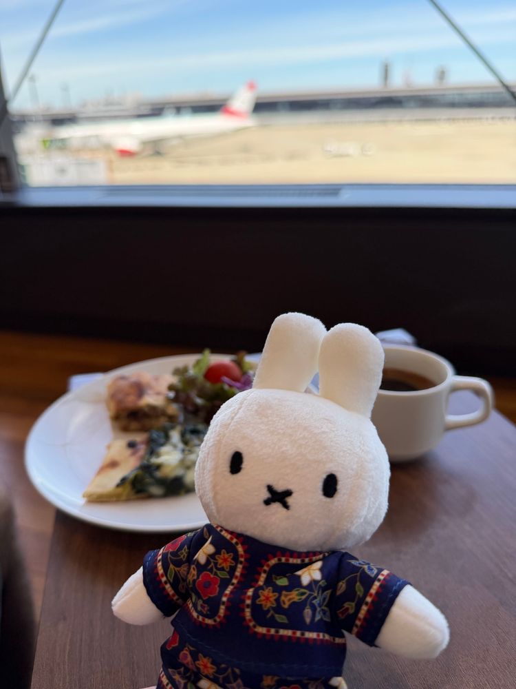旅に出ます🐰
ラウンジを満喫しました☕️