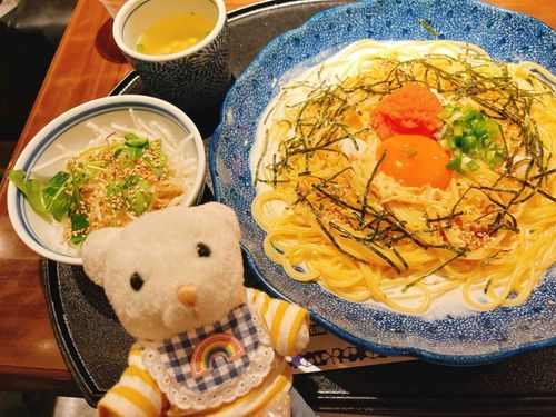 しんゆうが ぐあいわるいの なおったから さっそく おでかけ🍝🩷