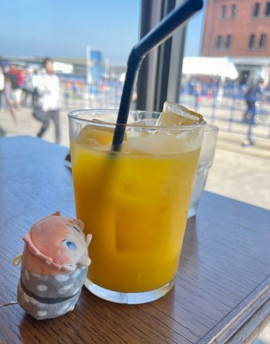 ひんやりマンゴージュース