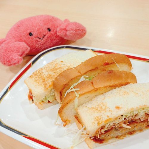 メンチカツサンド〜
