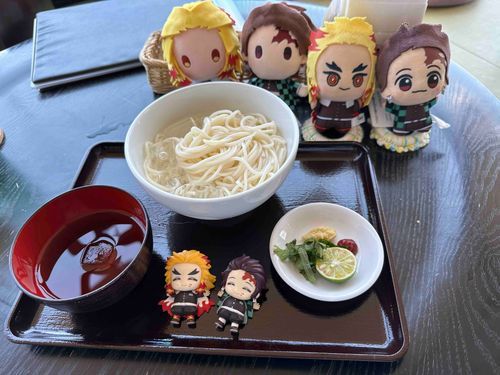 季節のそうめんが提供なかったのでノーマルなやつです。