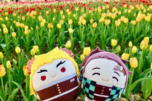 新しい生活が始まったみなさん。
慣れない事ばかりだろうけど　頑張ってくださいね。

(っ`•◡•´c)(っ´◜◡◝`c)
おうえんしてます！📣