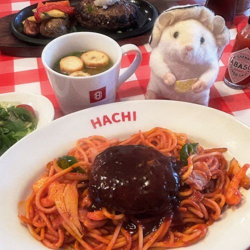 素晴らしい洋食屋さんでちた
お腹いっぱいでち