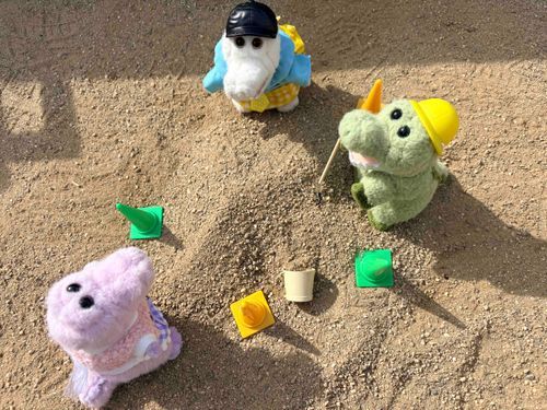 ホッ‎🤍🐊💕
ホーリーたち、工事中です！
