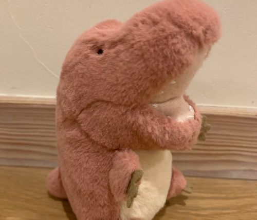 ぼく、てぃらのさうるすの
とまとっていうんだ！
なかよくしてほしーな！