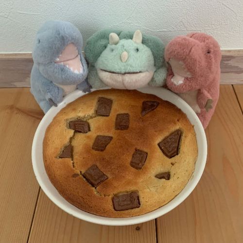 きょうは
すこっぷくっきーをつくったよっ！
あつあつでおいしかったのーっ ๑> <๑