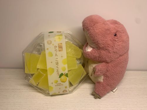 ぬしのともだちが
おみあげくれたーっ！
とってもおいしそうなんだーっ！！