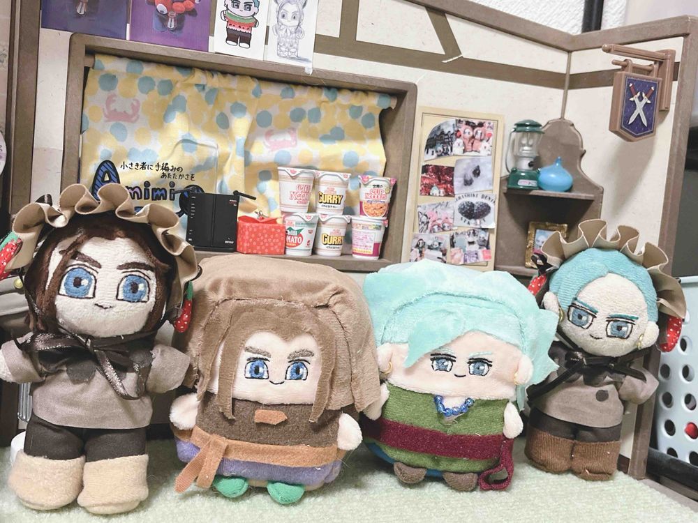 四角いぬいを作ったりしてた