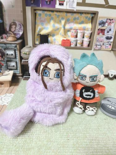 おすわり着ぐるみを見よう見まねで作っているが雲行きが怪しい🤨