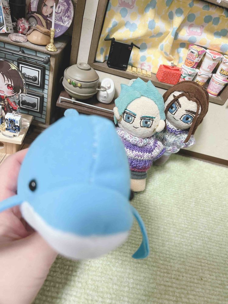 動物のぬいぐるみとかも作りはじめた