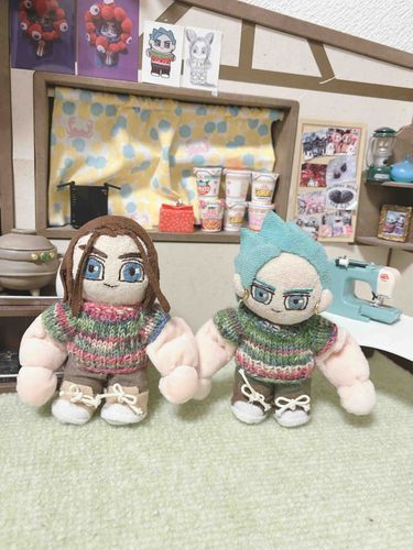 悲しいことがあったのでぬいちゃんをマッチョにした