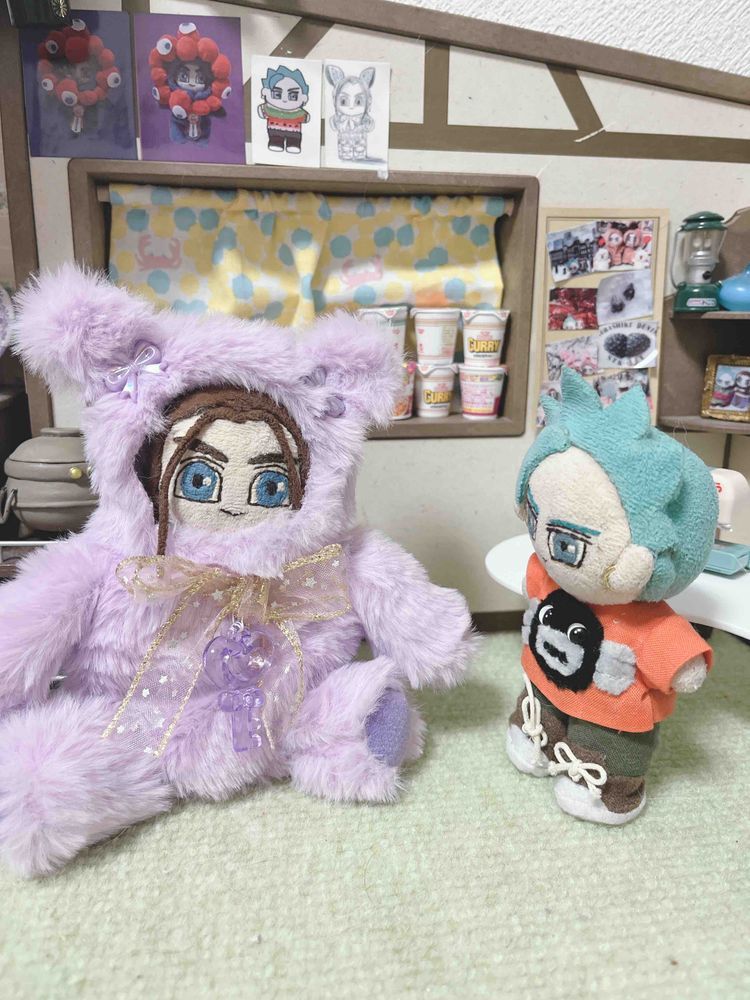 流行りに乗った🧸