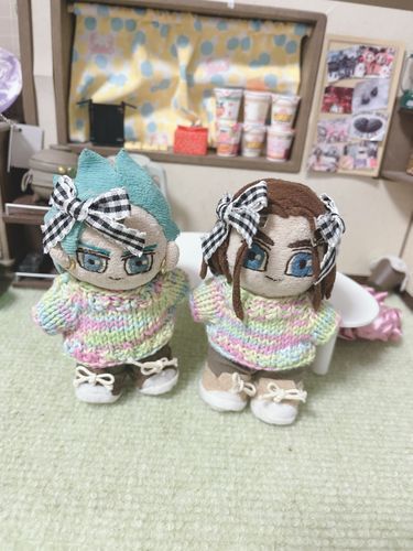 春セーターを試作した☘️🌸