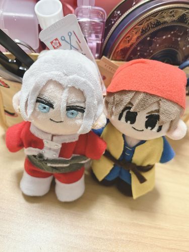 ククールとエイトのぬいを作ったよ