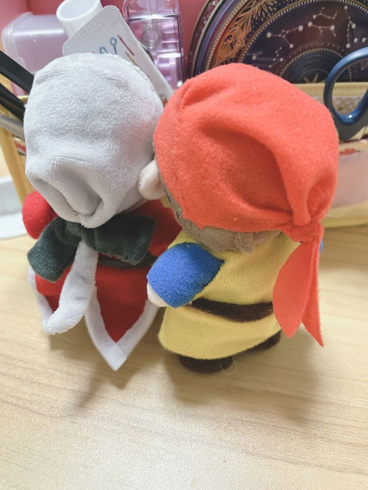 ククールとエイトのぬいを作ったよ