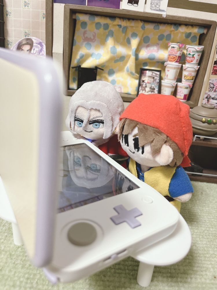 ククールとエイトのぬいを作ったよ