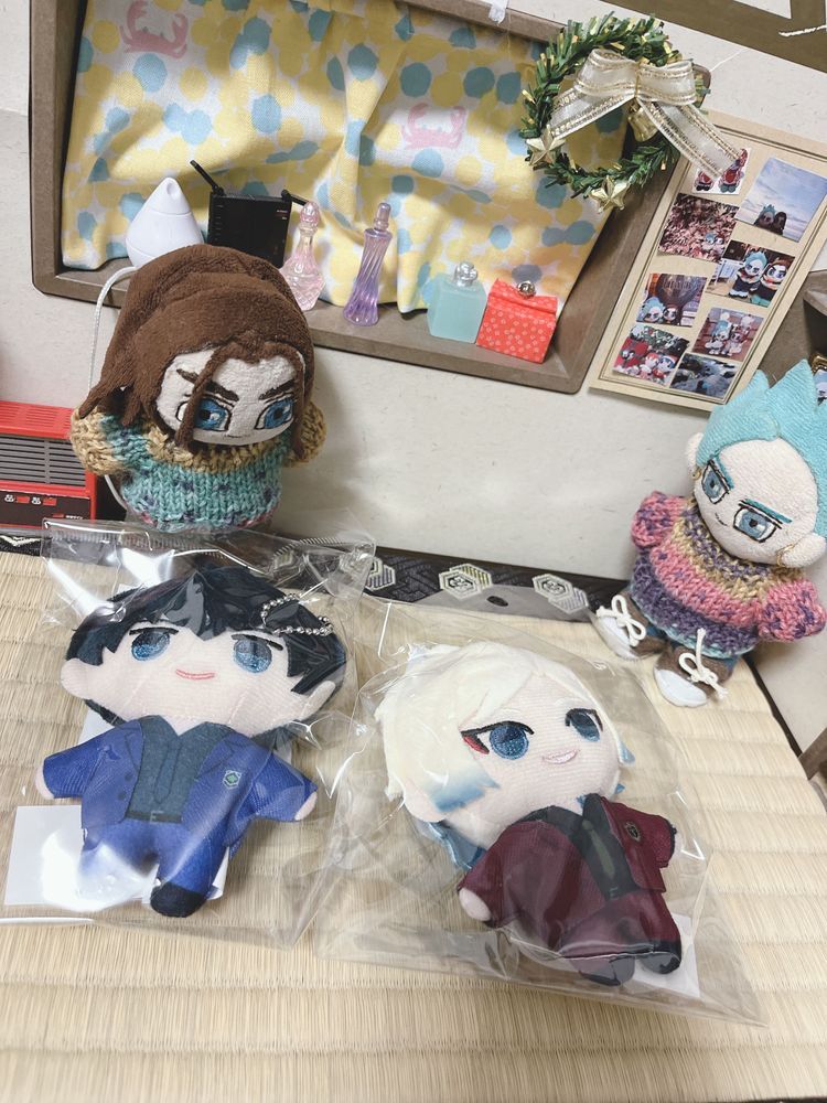 同居綿に見守られながら開封をされた二人