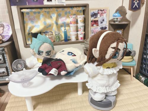 ぬいちゃんたちは他のぬいぐるみの骨入れも担当する🦴