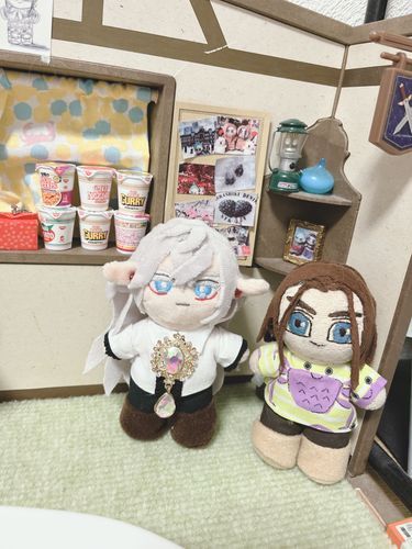 最近(最近？)お友達のところにいったぬいたちが制作したぬいたち