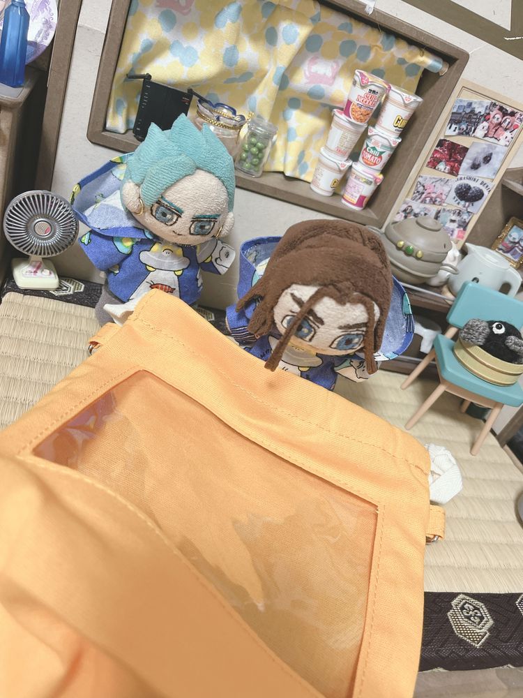 おでかけ用の巾着を購入した