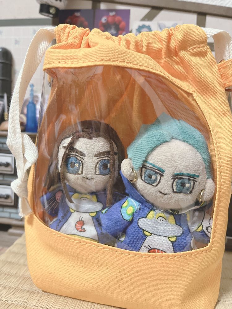 おでかけ用の巾着を購入した