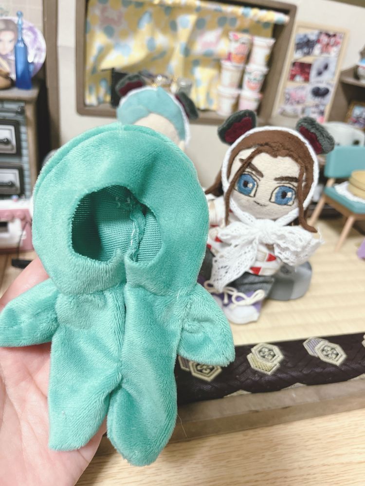 お友達ぬい用の着ぐるみ作成(試作)はたして合っているのでしょうか