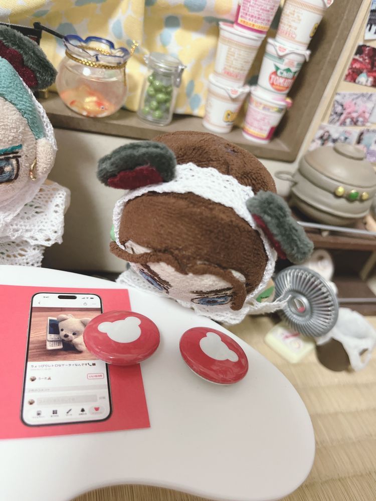 缶バッチが届いたよ🎶可愛いねッ🎶