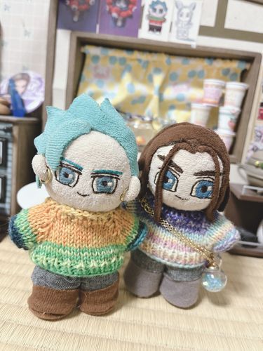 新しいセーター🧶
今冬は余ってる糸を消費するぞ