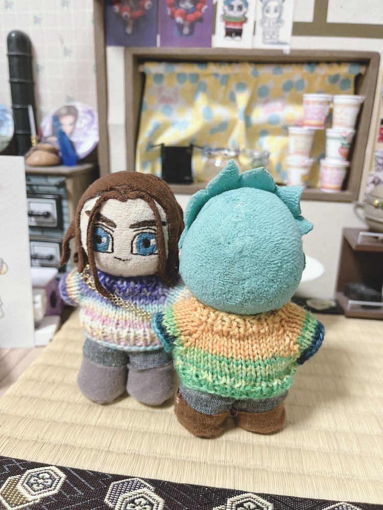新しいセーター🧶
今冬は余ってる糸を消費するぞ