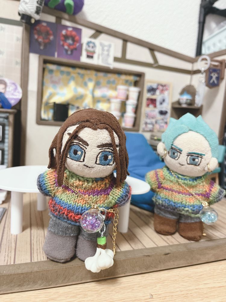 にんにくでスタミナをつけるぬいたち(にんにくの匂いを携えて…