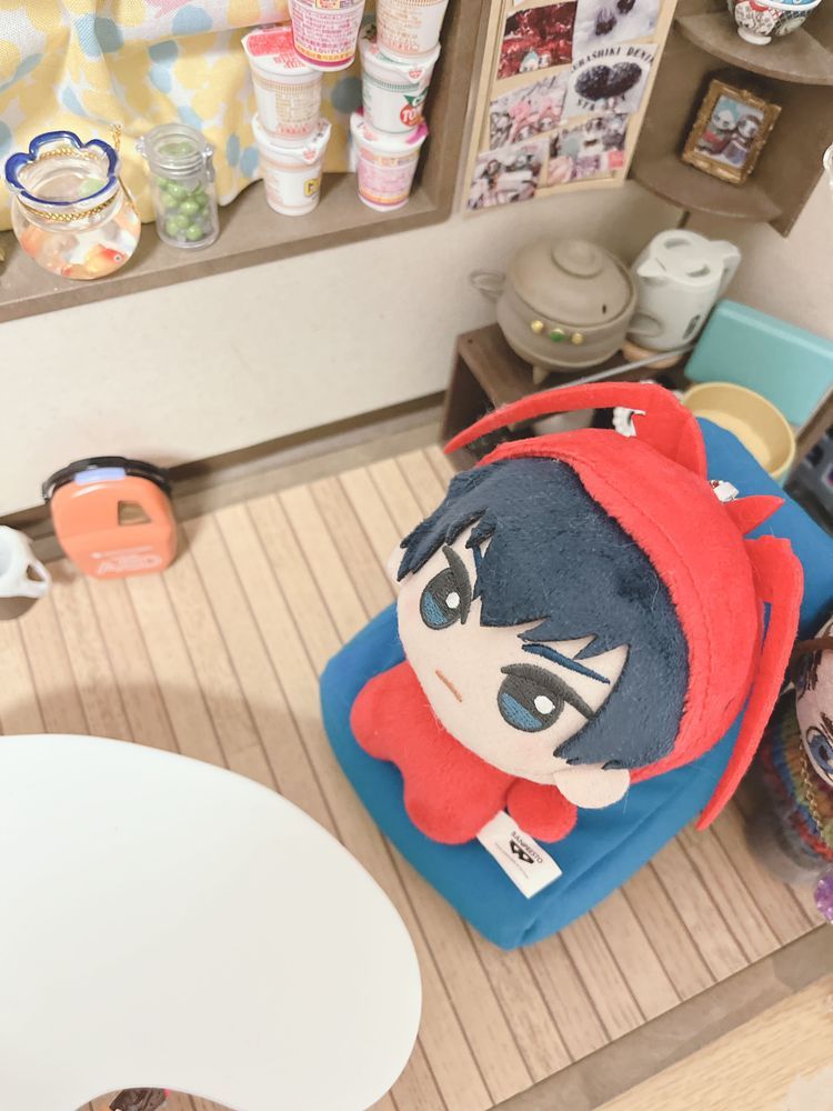 ヨギボーのsサイズはちびぐるみにも良い