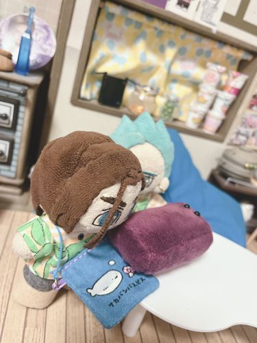 ういろを連れて行こうとするぬい