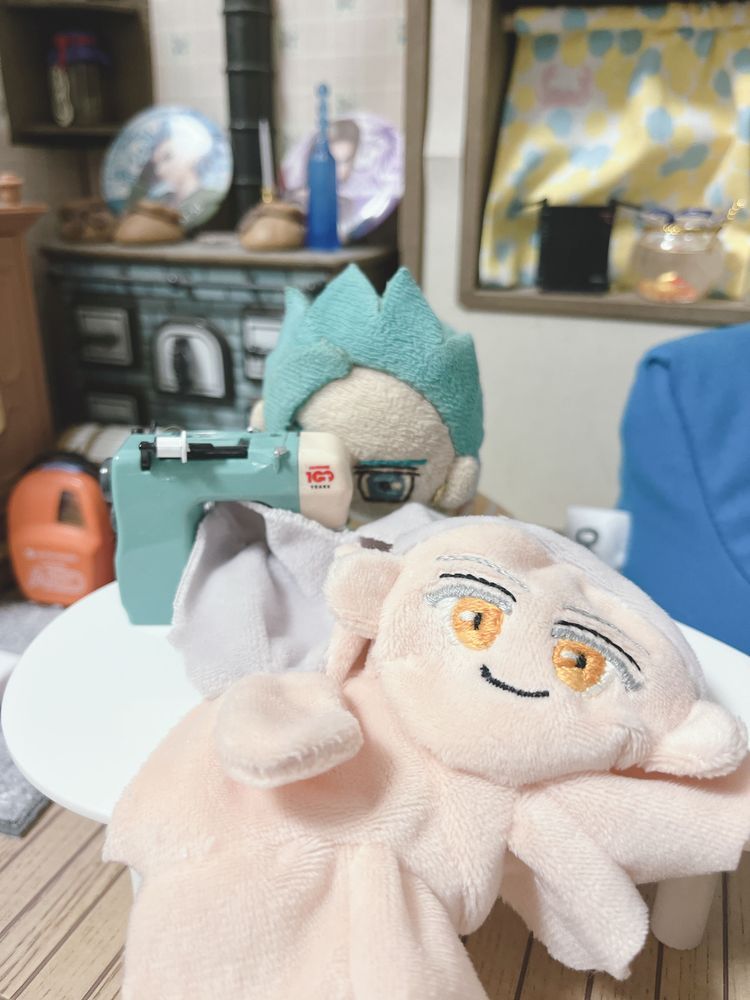 ぬいを作るぬいたち…