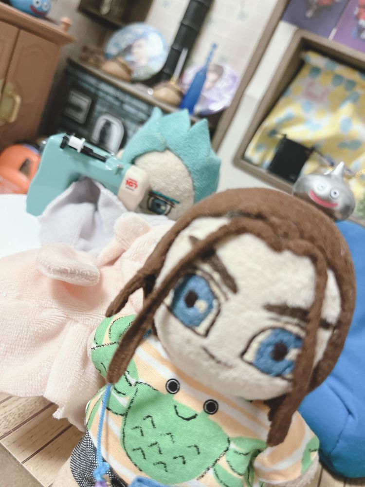 ぬいを作るぬいたち…