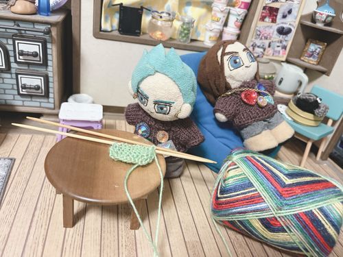 ういろにカバンを作りました
お酒が入ってご満悦です
