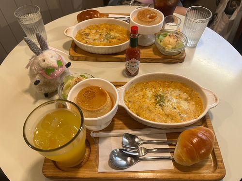 関西にプチ旅行でオシャレなカフェに入ったよ☕️🥐