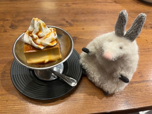 オリーブの丘でご飯食べたよ！🍮