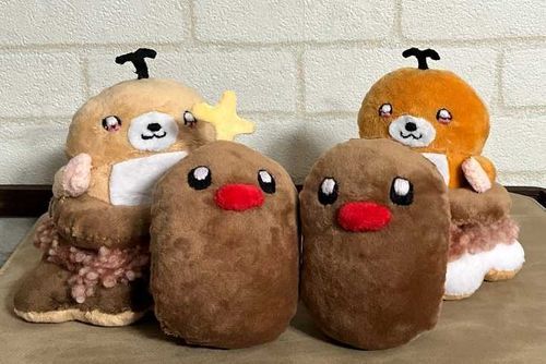 ディグダとアローラディグダのもこもこの上に乗せてもらったもぐ😆🍩
ドーナツディグダ達の下はそうなってるもぐ?!👀