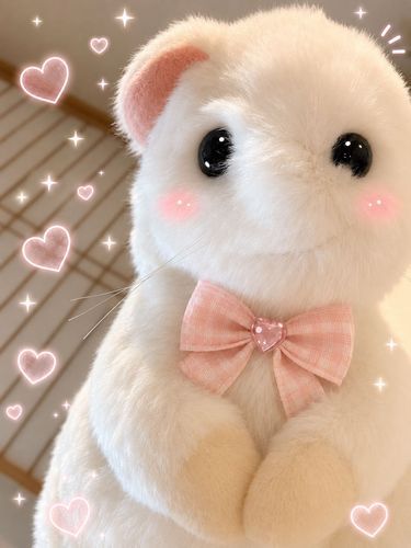 お留守番してたよ！！
お土産を買ってたみたい
いっぱい写真撮られて
もふもふされてる♪︎♪︎