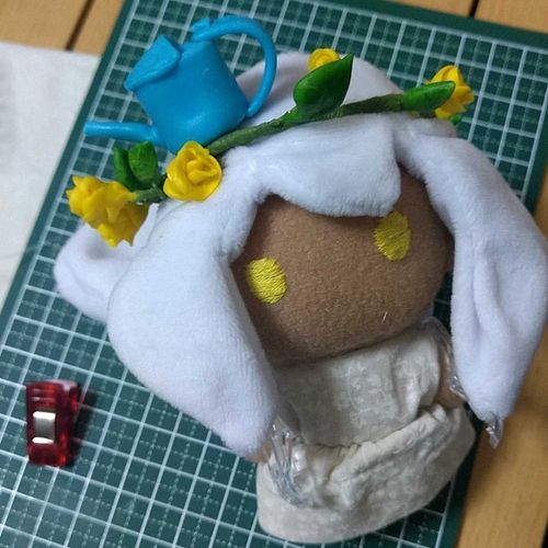 じょうろを作ってもらったの！