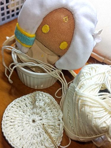 おてつだい中