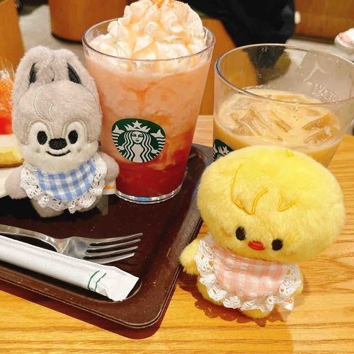おともだちとスタイいろちがい🐺🐥