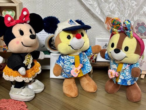 チデちゃん夏っぽくウクレレ買ってもらったの 🎵