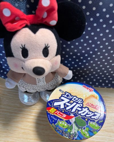 スーパーカップにトイストーリー見つけたの✨とってもかわいいの❤️