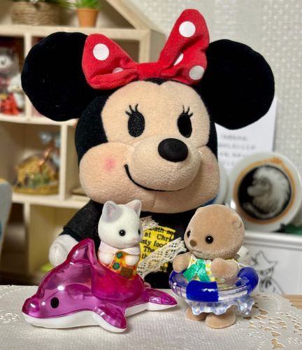 アクアちゃんとカイリちゃんをお迎えした時にキャンペーンでもらえた水遊びグッズなの🛟✨
イルカボートはミルクちゃんにピッタリだったの❤️