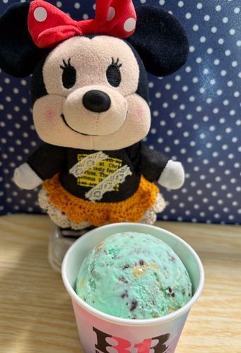 サーティワンのチョコミントクッキーチャムなの🩵✨