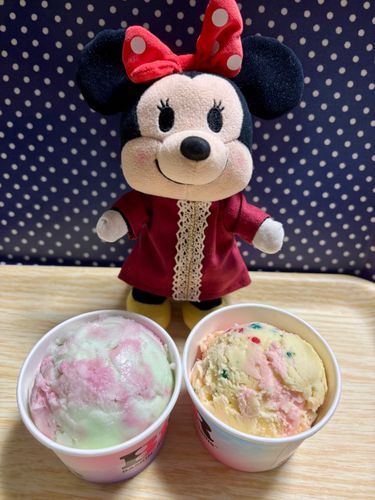 マスカットバスケットとポッピングミルキーなの🥄✨
両方とも定番になってほしいくらい美味しかったの😊❤️